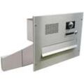 Edelstahl Kamera Durchwurf Briefkasten mit Busch-Jaeger Videostation WLAN 4.3 - D-042