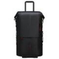 Weichgepäck-Trolley SAMSONITE "ECODIVER", Gr. B/H/T: 40cm x 82cm x 25cm 80 l, schwarz, modisch, Koffer, Trolley, Reisetasche