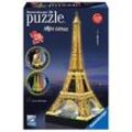 Ravensburger Eiffelturm bei Nacht 3D-Puzzle, 216 Teile