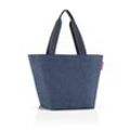 Reisenthel Shopper M HERRINGBONE DARK BLUE