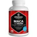 Vitamaze Maca hochdosiert + L-Arginin + Vitamine + Zink zur Unterstützung der psychischen und physischen Belastbarkeit 240 KAP