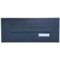 FLAT Design Briefkasten Frontplatte in RAL 7016 - CDX-1