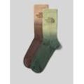 Socken mit Label-Print Modell 'Everyday' im 2er-Pack