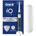 Elektrische Zahnbürste ORAL-B "iO Series 2", grün (forest grün), Elektrozahnbürsten, für die sanfte Reinigung, Reise-Etui