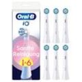 Aufsteckbürste ORAL-B "Oral-B iO Sanfte Reinigung", weiß, Zahnbürstenköpfe, 6 St., fortschrittliche Plaque-Entfernung, für empfindliches Zahnfleisch