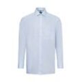 OLYMP Luxor modern fit Businesshemd Herren Baumwolle gestreift, hellblau