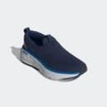 Slip-On Sneaker ADIDAS SPORTSWEAR "CLOUDFOAM GO LOUNGER", Gr. 46, blau (dunkelblau, bright royal, cloud weiß), Textil, Synthetik, sportlich, Schuhe