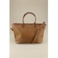 Longchamp Damen Handtasche, braun, Gr.