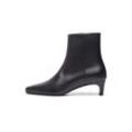 Schlupfboots HENRY STEVENS "Madison ZB40", Damen, Gr. 37, schwarz, Leder, klassisch, Schuhe