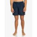 Boardshorts QUIKSILVER "Remade Beach Please 16"", Herren, Gr. M, blau (navy blazer), 100% Recyceltes Polyester, Hosen