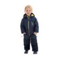 Overall "FISW 31 MNS ONPC", Kinder, Gr. 122/128, Normalgrößen, blau (dunkelblau), 100% Polyester, FIRST INSTINCT BY KILLTEC, sportlich, Overalls