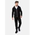 Sweatjacke STOOKER MEN "French Terry Stooker Men Sweatjacke", Herren, Gr. L, schwarz, angeraute Sweatware, 100% Polyester, casual, regular fit, Langarm, Sweatjacken, Regular Fit Casual Sweat für Herren