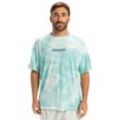 T-Shirt QUIKSILVER "Td Frog Ritual", Herren, Gr. L, blau (marine blau), [Hauptstoff] 100% Baumwolle, Kurzarm, Shirts