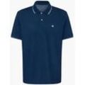 Poloshirt - Herren - blau