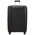 Hartschalen-Trolley SAMSONITE "UPSCAPE 81", Gr. B/H/T: 54cm x 81cm x 34cm 133 l, schwarz, Polypropylen, gestreift, matt, modisch, Koffer, Trolley, Reisegepäck Reisekoffer Hartschalenkoffer TSA-Zahlenschloss