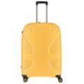 Hartschalen-Trolley IMPACKT "IP1, verschiedene Größen und Farben", Gr. B/H/T: 51cm x 76cm x 31cm 106 l, gelb (sunset gelb), Polypropylen, unifarben, casual, Koffer, Hartschalen-Koffer vegan Koffer Reisegepäck USB-Port TSA Zahlenschloss