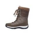 Stiefel MOLS "Bakan", Gr. 36, braun, Synthetik, Polyurethane, sportlich, Schuhe Snowboots, mit wasserdichtem Obermaterial