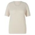 Rundhals-Pullover Anna Aura beige