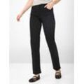 Raphaela by Brax Damen Five-Pocket-Hose Style CORRY BLACK, schwarz, Gr. 36