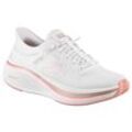 Slip-On Sneaker SKECHERS "GO RUN ELEVATE 2.0-BANYAN", Damen, Gr. 35, rosa (weiß, rosa), Textil, Synthetik, sportlich, Schuhe Sneaker, Schlupfschuh, Komfortschuh mit Bungee-Verschluss