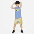 Nike Dri-FIT Hazy Rays Tanktop-Set für jüngere Kids - Weiß