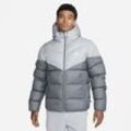 Nike Windrunner PrimaLoft® Storm-FIT-Puffer-Jacke mit Kapuze für Herren - Grau