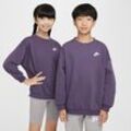 Nike Sportswear Club Fleece Oversize-Sweatshirt (ältere Kinder) - Lila