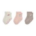 Nike Flowral Gripsöckchen (3 Paar) (Babys, 12–24 M) - Weiß