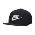 Nike Dri-FIT Pro strukturierte Futura-Cap - Schwarz