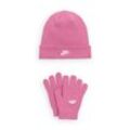 Nike Set aus Club-Mütze und -Handschuhen für jüngere Kinder - Pink