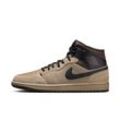 Air Jordan 1 Mid Schuh (Herren) - Braun