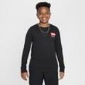 Chicago Bulls Essential Nike NBA Longsleeve (ältere Kinder, Jungen) - Schwarz