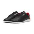 Sneaker PUMA "Scuderia Ferrari HP Drift Cat Decima 2.0 Sneakers Herren", Gr. 40.5, schwarz (schwarz rosso corsa rot), Obermaterial: Textil, Synthetik; Futter: Textil; Innensohle: Textil; Laufsohle: Gummi, Schuhe