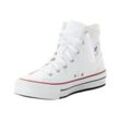 Sneaker CONVERSE "CHUCK TAYLOR ALL STAR EVA LIFT CANVAS", Gr. 37,5, weiß, Textil, sportlich, Schuhe