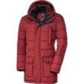 Otto Kern Herren Stepp-Parka rot 50