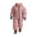 Schneeoverall KILLTEC "Karter Mini", Kinder, Gr. 86/92, Normalgrößen, rosa (rosé), Oberstoff: 100% Polyester, Futter: 100% Polyester, Wattierung: 100% Polyester, sportlich, Overalls, Schneeanzug: wasserabweisend, winddicht, warm, leicht anzuziehen