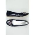 Tamaris Damen Ballerinas, blau, Gr. 38