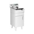 Elektro-Fritteuse - 10 l - 5000 W - 400 V - Unterschrank - Ablasshahn - Royal Catering RCPKF 13DSH