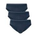 Minislip CALIDA "Pure & Style", Herren, Gr. S (46/48), blau (indigo mood), Single Jersey, Obermaterial: 94% Baumwolle, 6% Elasthan, unifarben, normal, Unterhosen, mit atmungsaktiven und schnelltrocknenden Eigenschaften