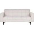 3 Sitzer Sofa ALNES Cremeweiß