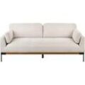 3-Sitzer Sofa Hellbeige SKAVEN