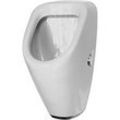 Duravit Design Classics Elektronisches Urinal Universal Utronic 0830370097 für Netzanschluss, 345 x 315 mm, mit Fliege, Weiß Hochglanz