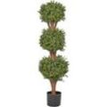 Kunstpflanze BUXUS BALL TREE 120 cm Grün