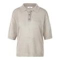 Polo-Pullover Peter Hahn beige