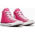 Sneaker CONVERSE "CHUCK TAYLOR ALL STAR", Gr. 39, pink (chaos fuchsia), Synthetik, sportlich, Schuhe