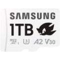 SAMSUNG Speicherkarte "SONIC microSD + SD Adapter", weiß, 1000 GB, Speicherkarten