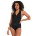 Badeanzug MAGIC BODYFASHION "Shaping Halter Swimsuit", Damen, Gr. L, N-Gr, schwarz, Obermaterial: 80% Polyamid, 20% Elasthan, feminin, Badeanzüge, mit Shaping-Einsatz