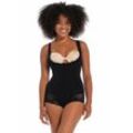 Shaping-Body MAGIC BODYFASHION "Super Control Body", Damen, Gr. M, N-Gr, schwarz, Netz, Obermaterial: 85% Polyamid, 15% Elasthan, unifarben, feminin, eng, tiefer Rundhals, ohne Ärmel, Bodies, verleiht der Brust und dem Po ein dezentes Lifting