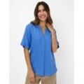 Brax Damen Bluse Style VERI sapphire blue, Blau, Gr. 34