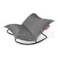 Fatboy - Aktionsset: Rock 'n' Roll Lounge Chair, schwarz + Original Outdoor Sitzsack, rock grey